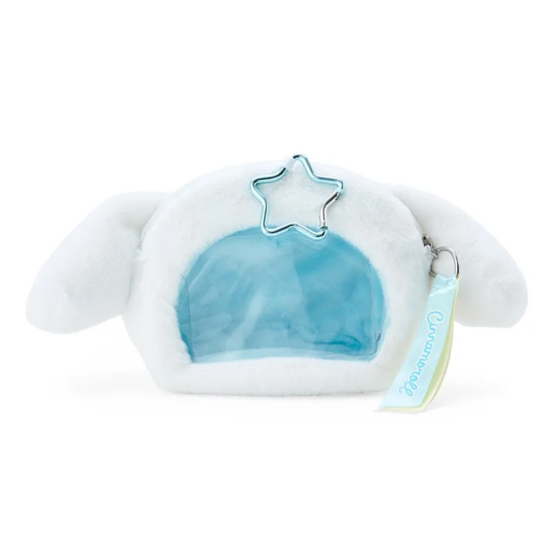 Hello Kitty Cinnamoroll Plush Mini Face Pouch plysjpung