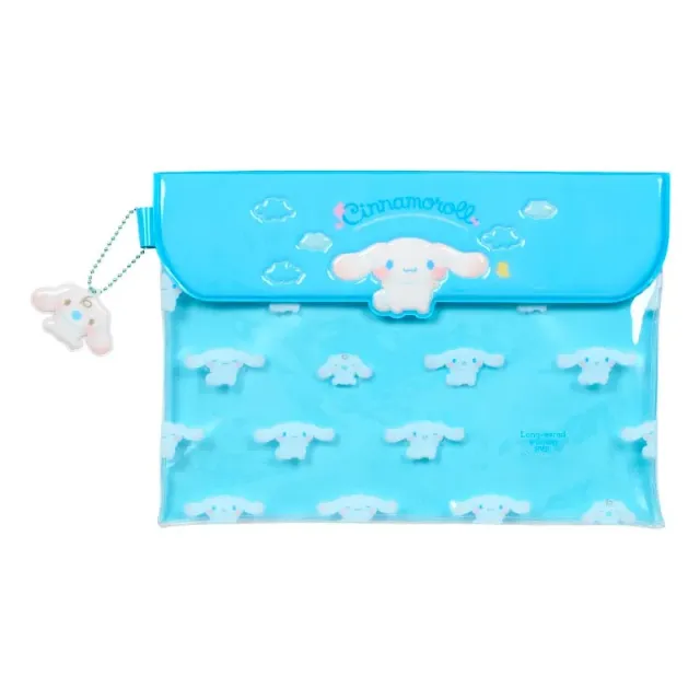 Hello Kitty Rosy Cheeks Series Cinnamoroll Flat Pouch flat pung PVC