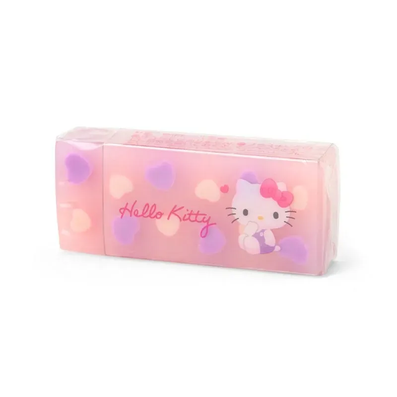 Hello Kitty Mini Eraser viskelær med hjerter
