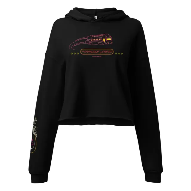 Supergirl (2026 Movie) Wormhole Xpress cropped hoodie dame