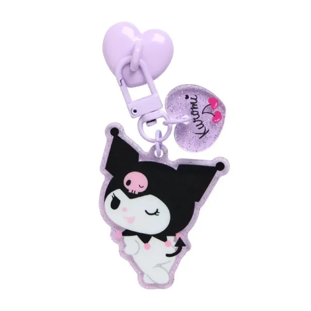 Hello Kitty Kuromi mobilcharm med selvklebende ring