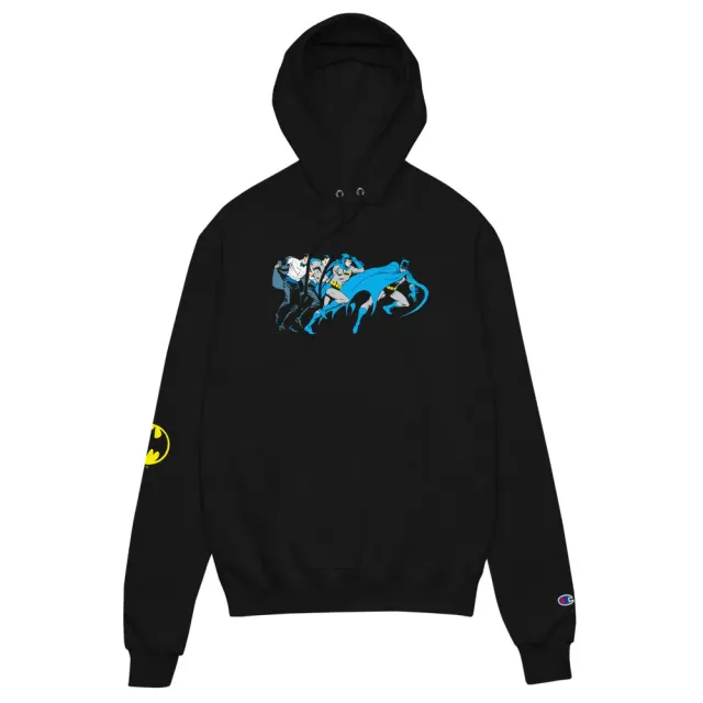 Batman Costume Change Champion® Hoodie hettegenser svart bomullsblanding