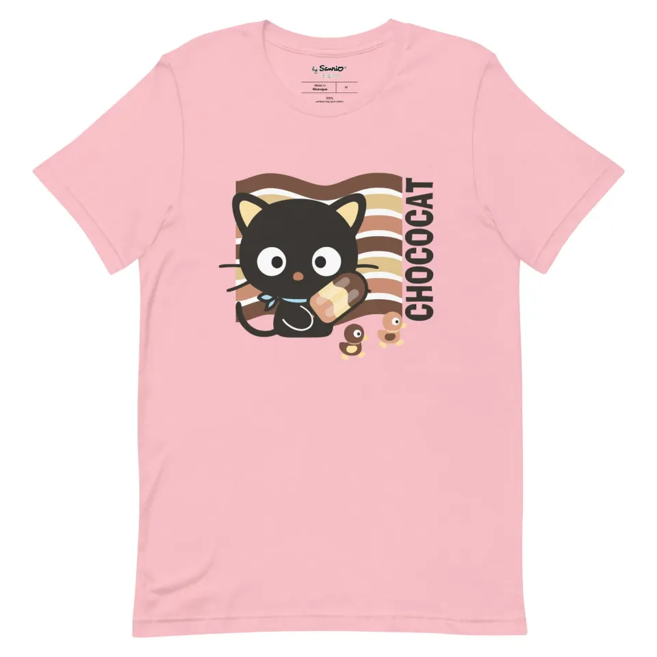Hello Kitty Chococat Neopolitan Ice Cream Tee t-skjorte rosa