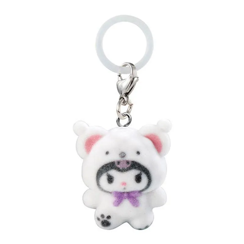 Neo Tokyo Sanrio Fluffy Snow Accessories Gacha nøkkelring tilfeldig variant