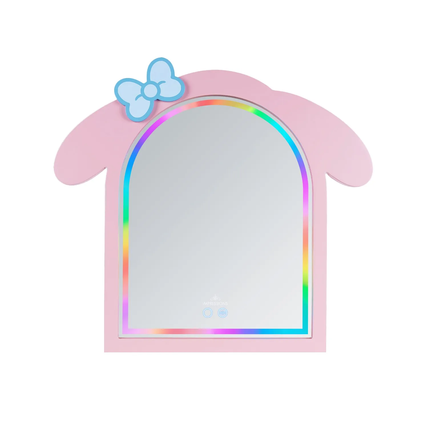 Hello Kitty My Melody x Impressions Vanity Arch RGB-speil 58 cm