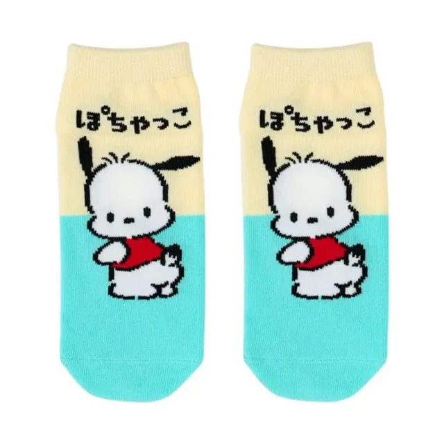 Hello Kitty Hiragana Series Pochacco ankelsokker én par bomullsblanding
