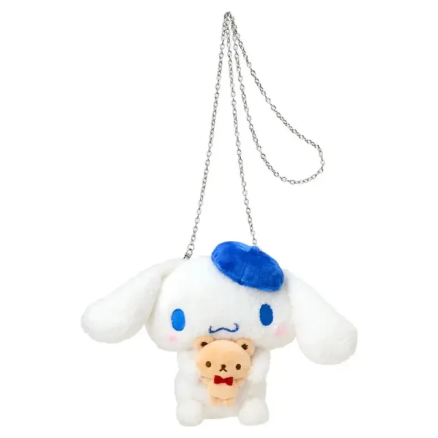 Hello Kitty Kuma-san Series Cinnamoroll Mini Plush Crossbody Bag veske