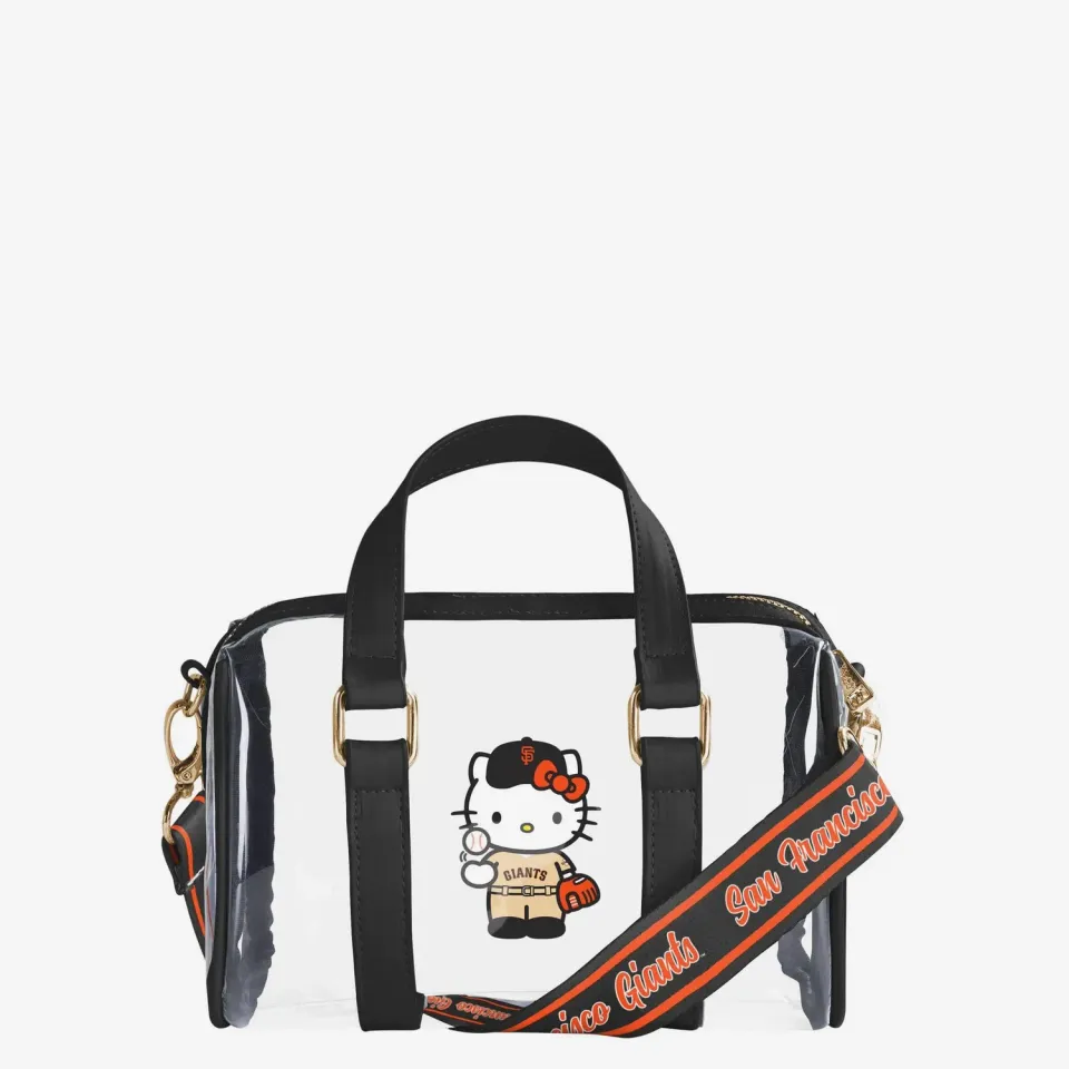 Hello Kitty San Francisco Giants barrelbag gjennomsiktig crossbody