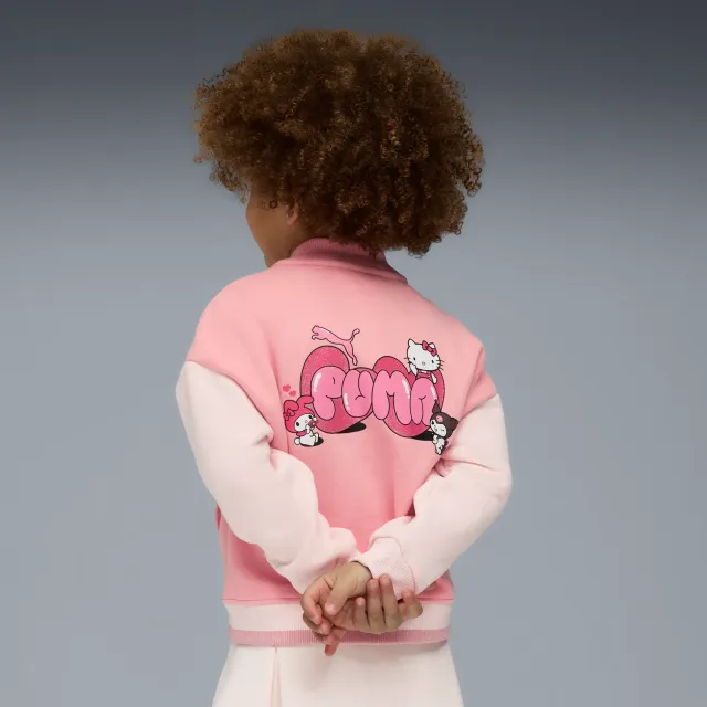 Hello Kitty PUMA Kids bomberjakke Pinkscape barn