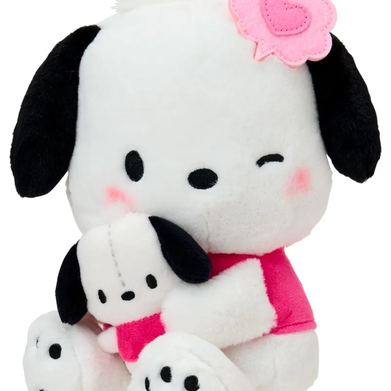 Hello Kitty Pochacco I Love Me plysjbamse 18 cm