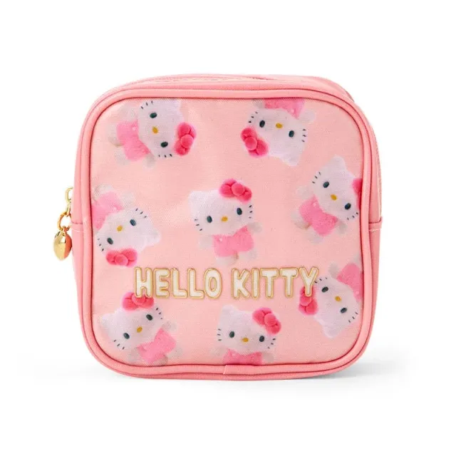 Hello Kitty Pitatto Friends Mini Zipper Pouch minipung med lommer