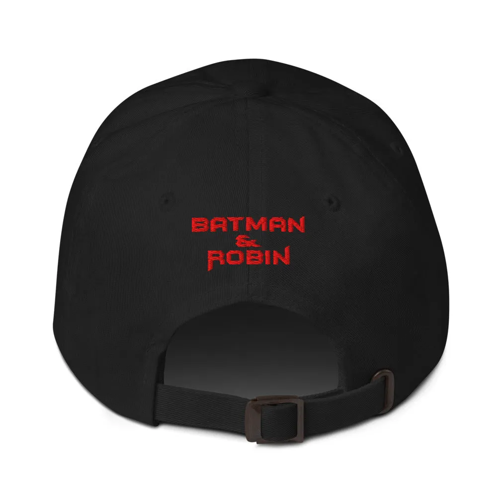 Batman & Robin Logo caps svart brodert