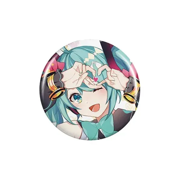 Neo Tokyo Vocaloid Hatsune Miku Heart Gesture pin