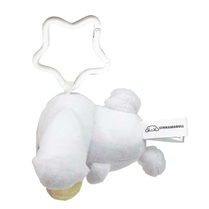 Hello Kitty Cinnamoroll Plush Measuring Tape Keychain målebånd nøkkelring