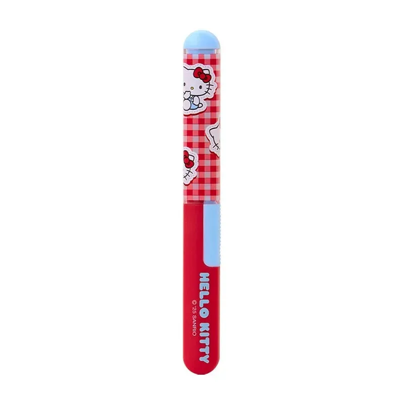 Hello Kitty Gingham Compact Scissors kompakt saks rutete