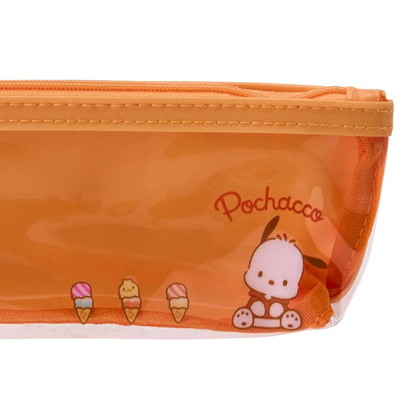 Hello Kitty Pochacco Everyday Slim Pencil Pouch pennal med vindu
