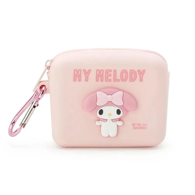 Hello Kitty My Melody mini silikonpung med karabinkrok