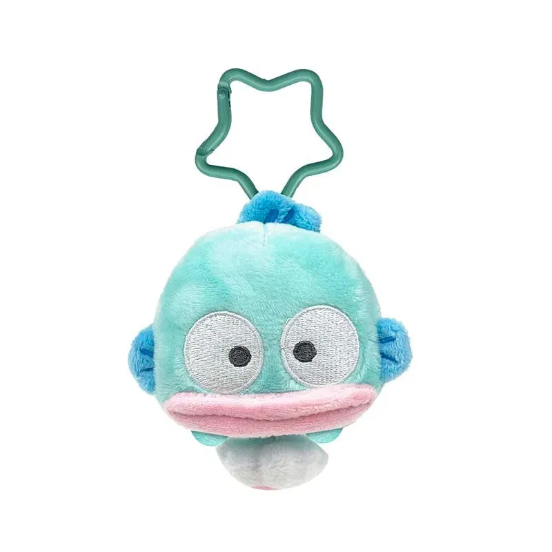 Hello Kitty Hangyodon målebånd-nøkkelring i plysj