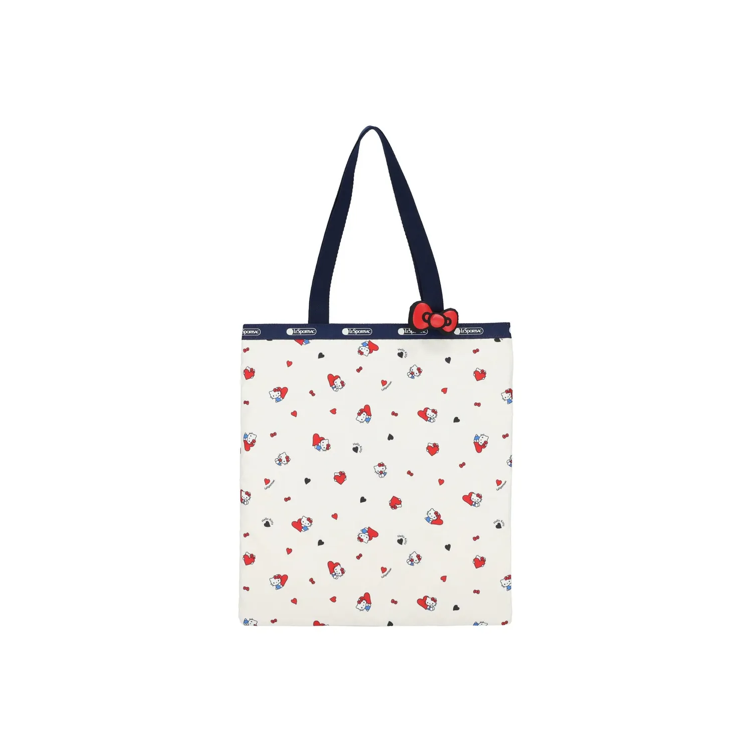 Hello Kitty x LeSportsac Heart To Heart toteveske, smaragdgrønn
