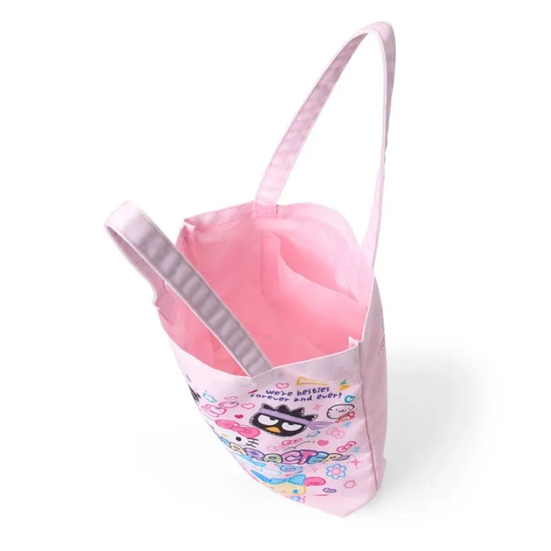 Hello Kitty Sparkling School Series Sanrio Characters Tote Bag handlenett