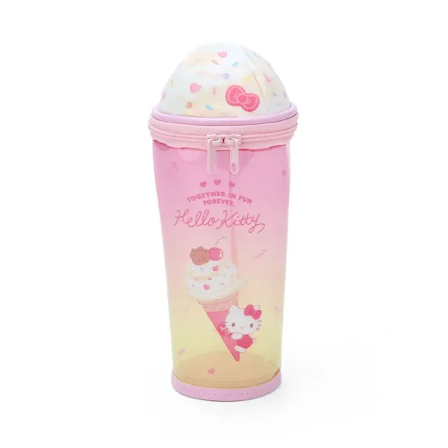 Hello Kitty Ice Cream Party Series pennal gradient med dobbel glidelås