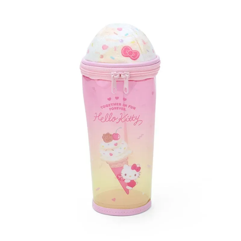 Hello Kitty Ice Cream Party Series pennal gradient med dobbel glidelås