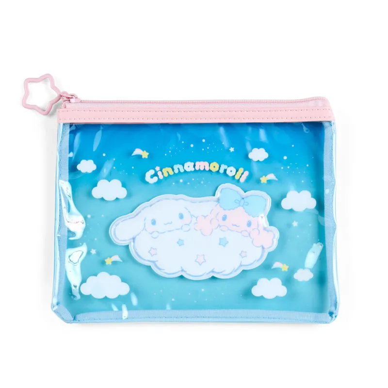 Hello Kitty Cinnamoroll 2-Piece Pouch Set pung 2 stk gjennomsiktig