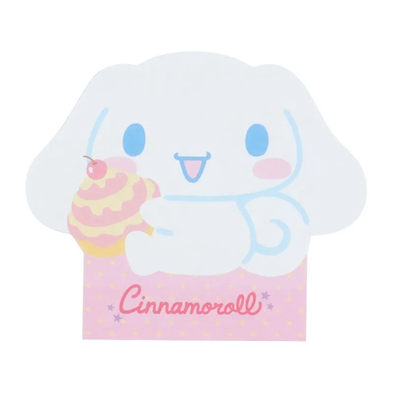 Hello Kitty Cinnamoroll Die-cut Memo Pad memoblokk 84 ark