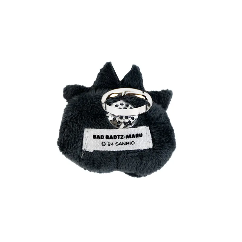 Hello Kitty Badtz-maru Plush Mascot Ring – plysjring, one size