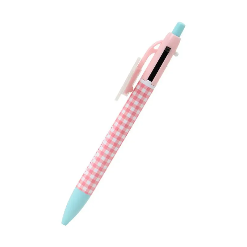 Hello Kitty My Melody 2-Color Gingham uttrekkbar penn 0,5 mm