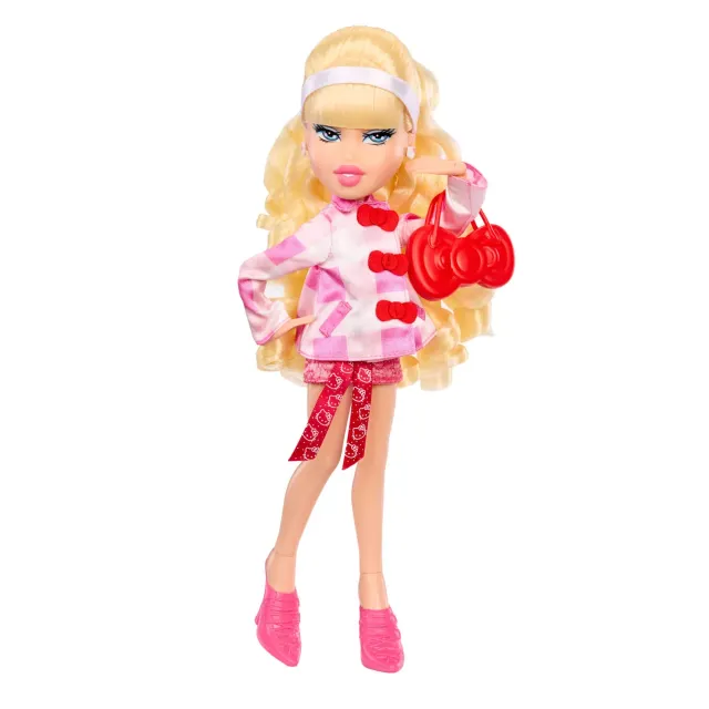 Bratz x Hello Kitty Cloe motedukke med klær og tilbehør
