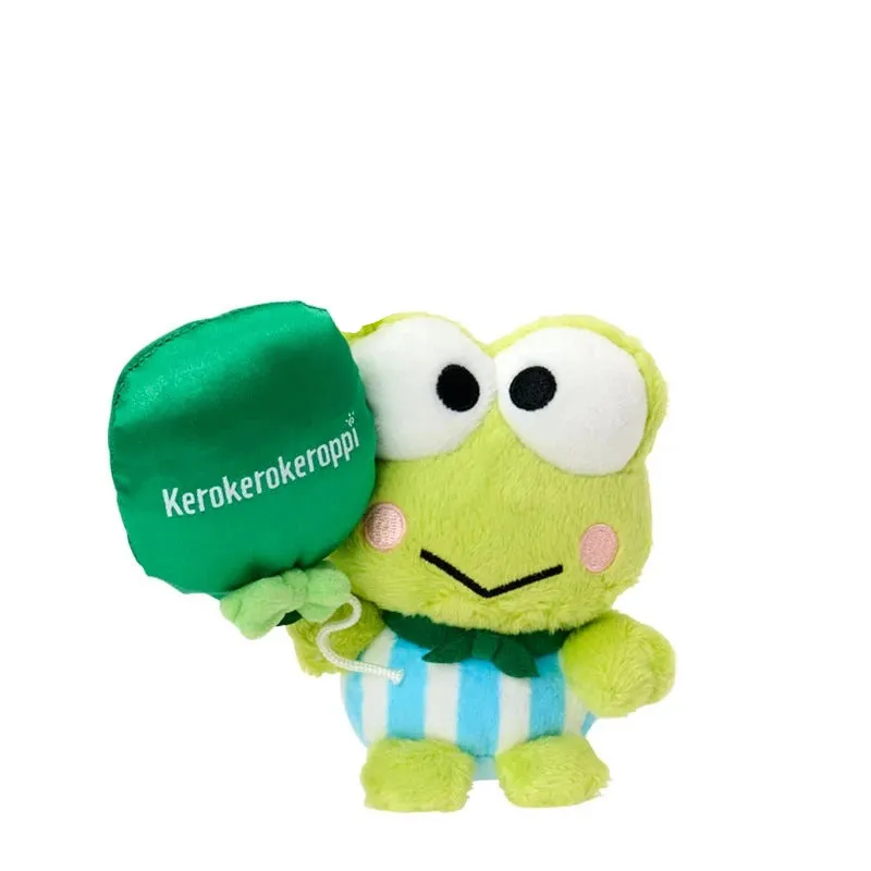 Hello Kitty Adventure Balloon Keroppi plysj nøkkelring med ballong
