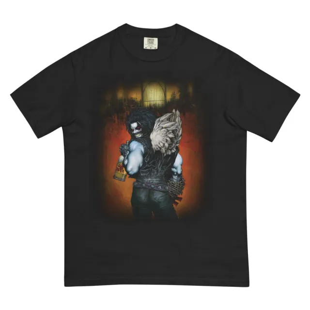 Batman LOBO Portrait of a Bastich Comfort Colors t-skjorte svart