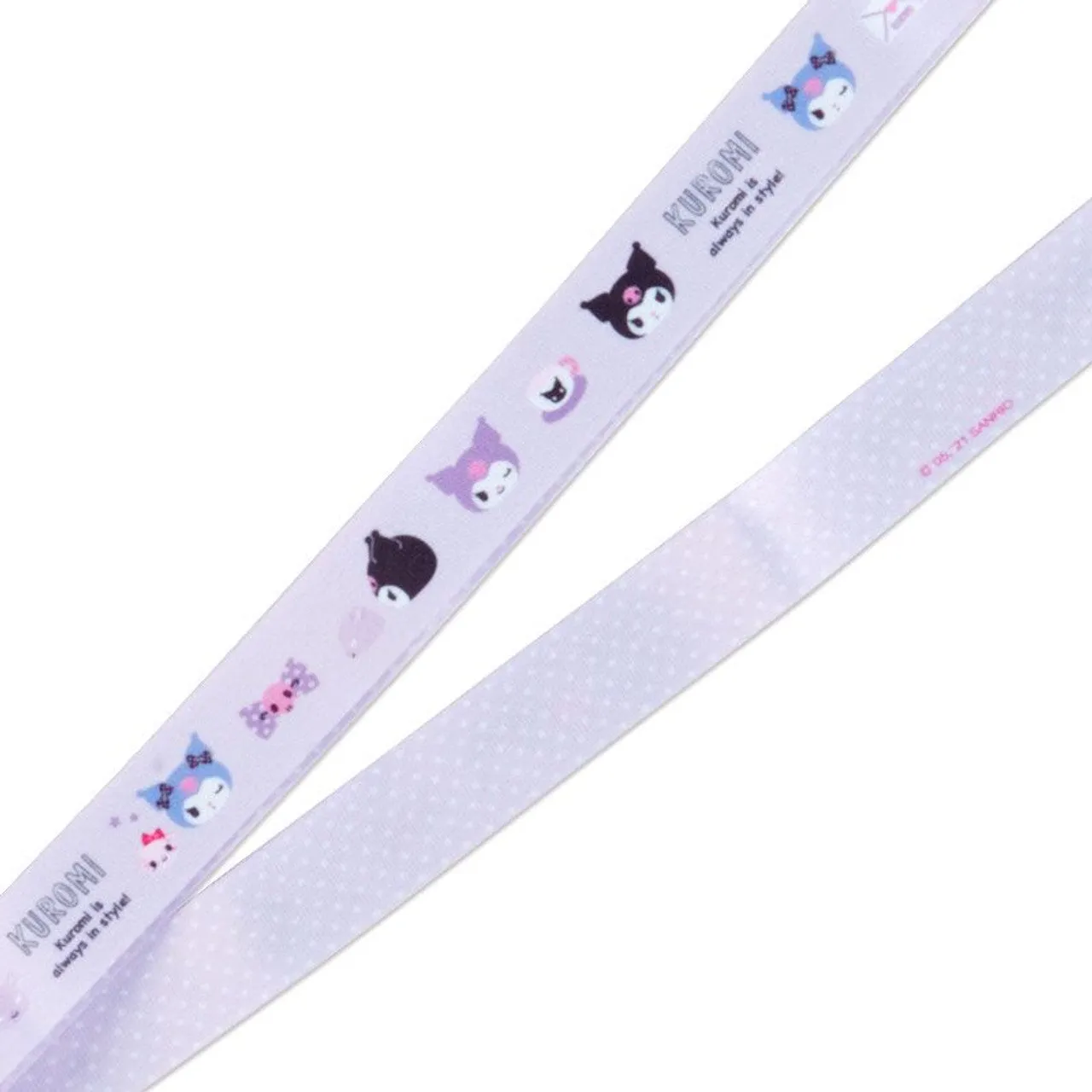 Hello Kitty Kuromi Friendship Lanyard nøkkelbånd justerbart