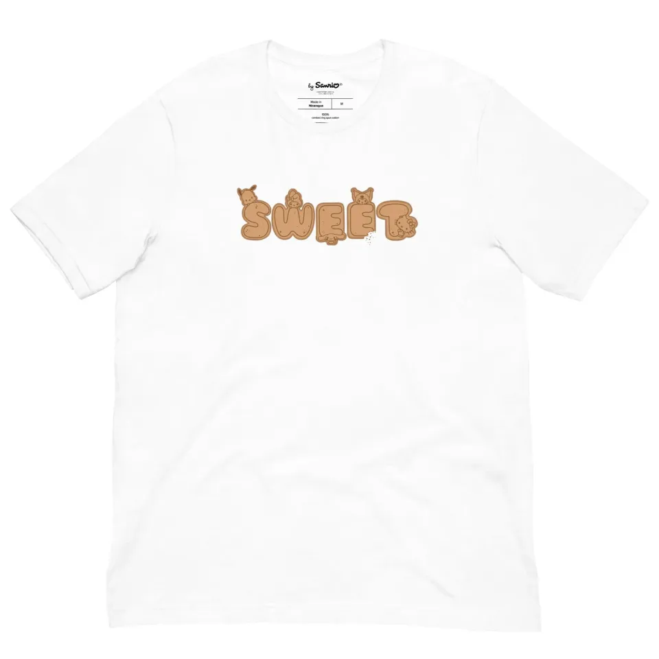 Hello Kitty and Friends Sweet Biscuit T-skjorte bomull