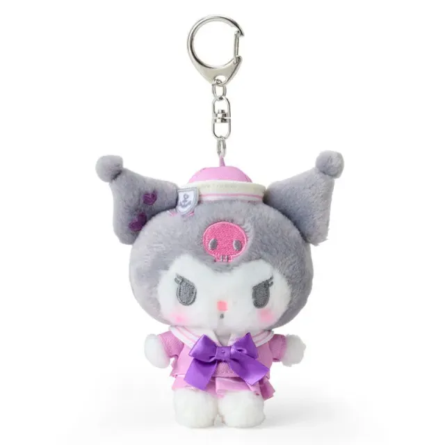 Hello Kitty Sailor Series Kuromi Plush Mascot Keychain nøkkelring