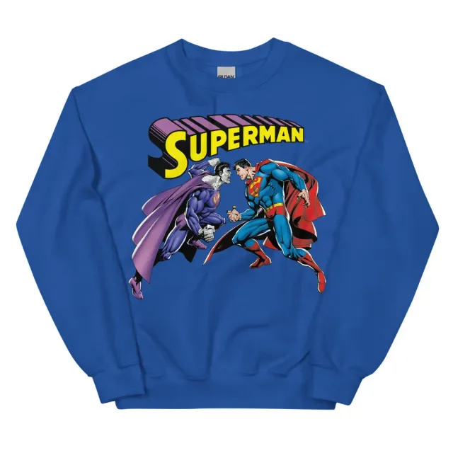 Batman Superman vs. Bizarro Collegegenser Royal