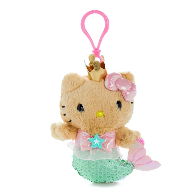 Hello Kitty Mermaid Shimmer Sun-Tanned Plush Mascot Clip koseklips