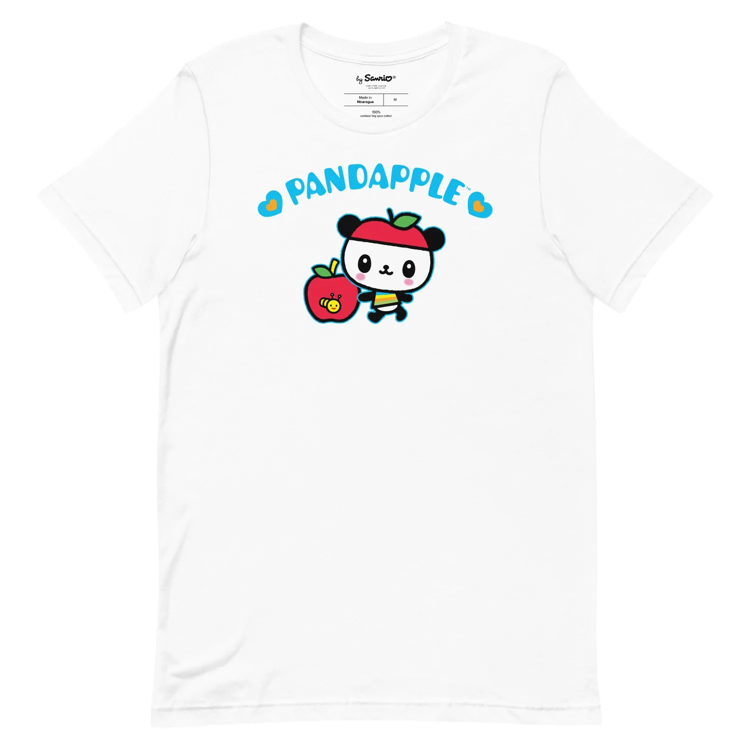 Sanrio Pandapple Blue Hearts Tee T-skjorte marineblå XS–4XL