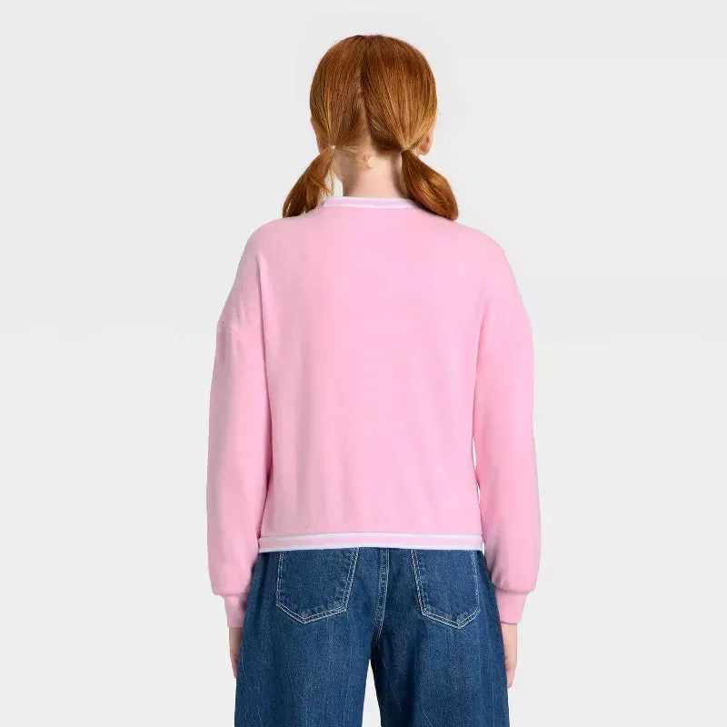 Hello Kitty and Friends Chenille Patch Fleece cardigan, flerfarget