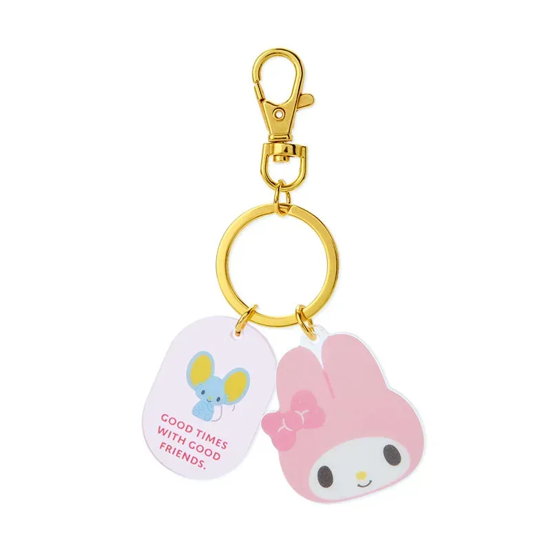 Hello Kitty Besties My Melody Besties Keychain nøkkelring akryl