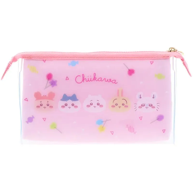 Neo Tokyo Chiikawa Mitte Clear Gusset Pouch – Lollipop pung 19 cm PVC