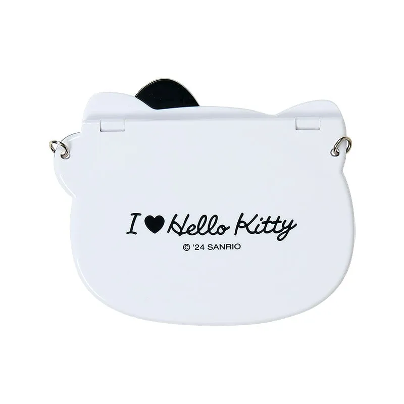 Hello Kitty I Love Hello Kitty Series Black Compact Mirror