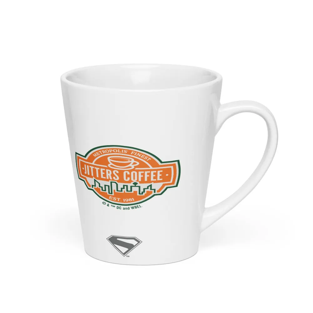 Batman Superman (2025 Movie) Jitters Coffee Latte-krus 12 oz