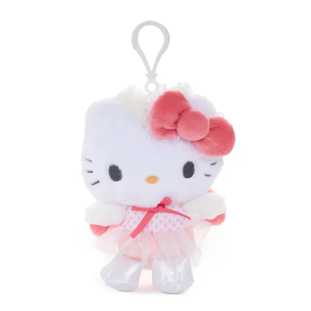 Hello Kitty Ballerina Angel Series plysjklips 5 tommer