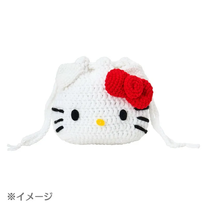 Hello Kitty Knitting Kit strikkesett Sanrio Handicraft Club veske
