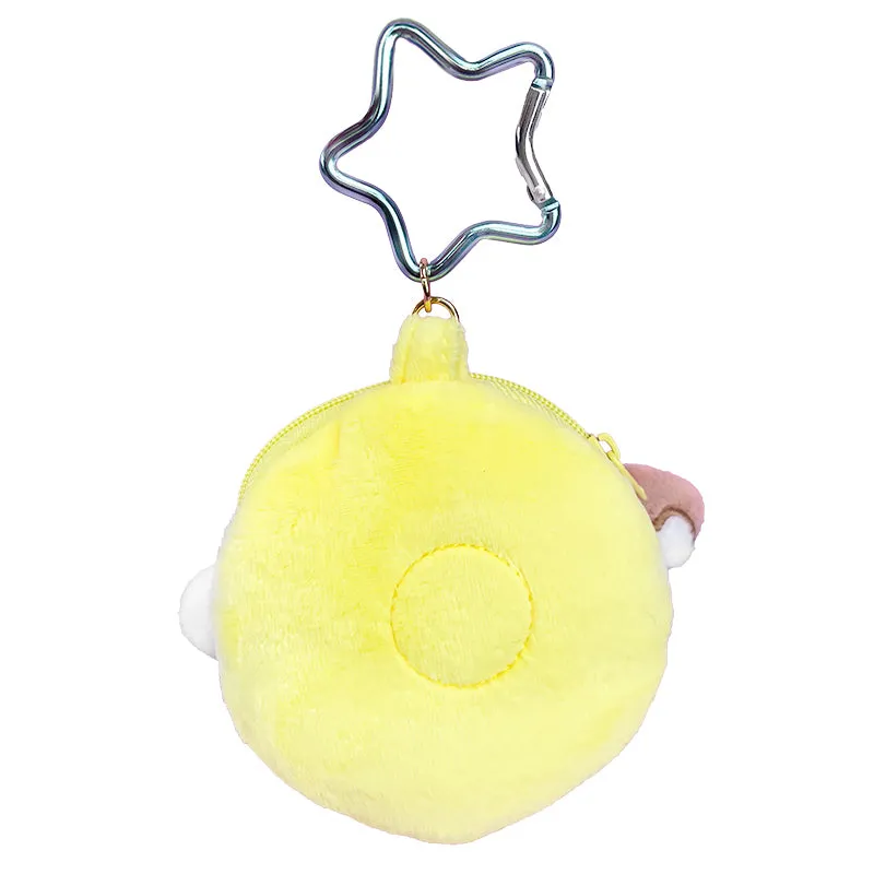 Hello Kitty Cinnamoroll Plush Mini Zipper Pouch Sprinkles Series minipung