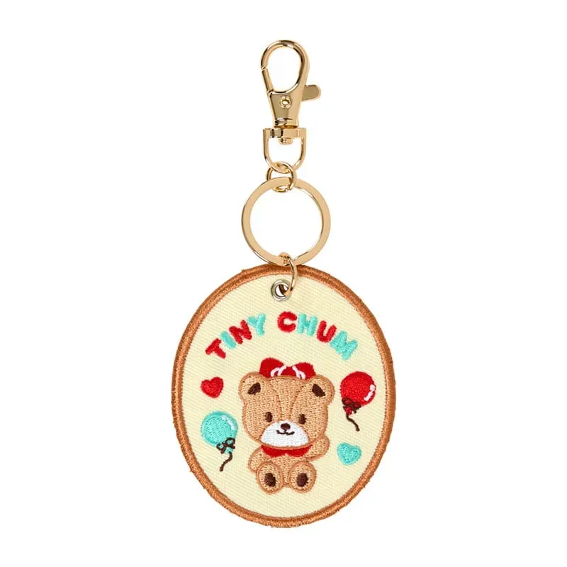 Hello Kitty Sanrio Character Award Series Tiny Chum maskot-nøkkelring brodert merke