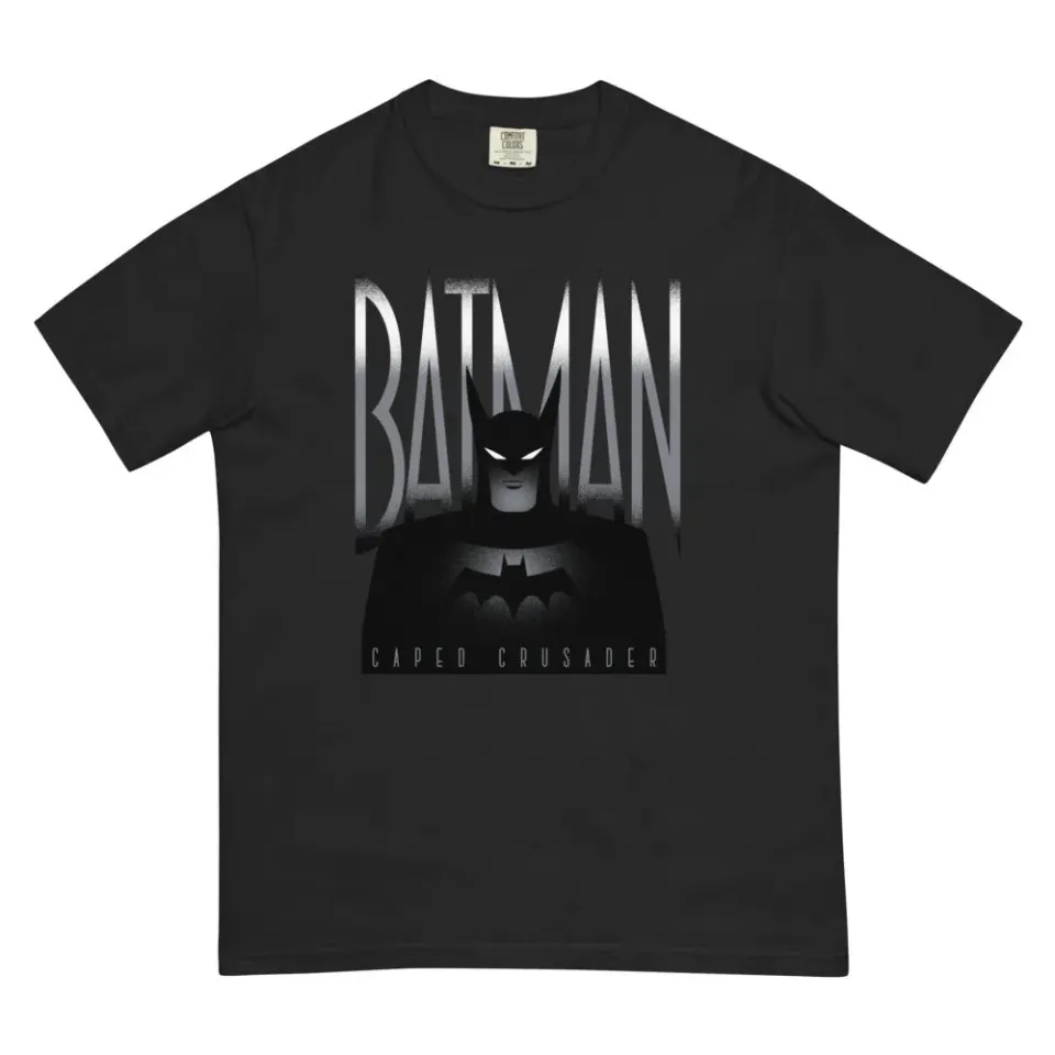 Batman Caped Crusader Noir Knight T-skjorte svart