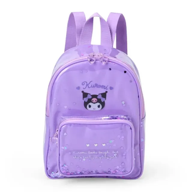 Hello Kitty Kuromi Kids Sequin Backpack ryggsekk barn paljetter